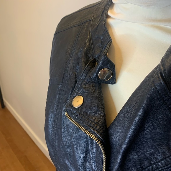 Faux Leather Moto Jacket - Picture 5 of 5